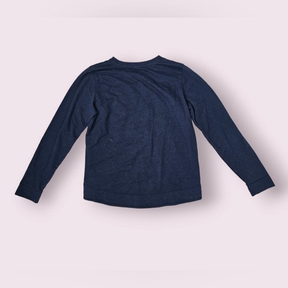 New England Patriots Women’s Sweatshirt Lightweight Size M Blue Pats Sweatshirt - Picture 3 of 7